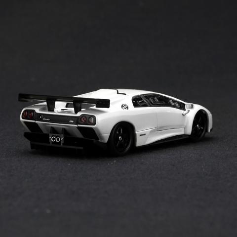 京商 1:43 兰博基尼 迪亚波罗Diablo GTR-S 合金仿真静态汽车模型 白色 20周年纪念版