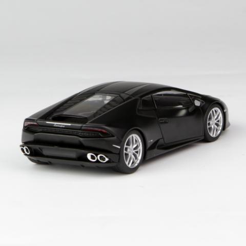 京商 1:43 兰博基尼飓风Huracan LP610-4 树脂仿真静态汽车模型 哑光黑色