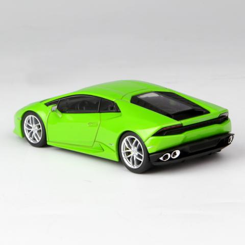 京商 1:43 兰博基尼飓风Huracan LP610-4 树脂仿真静态汽车模型 绿色