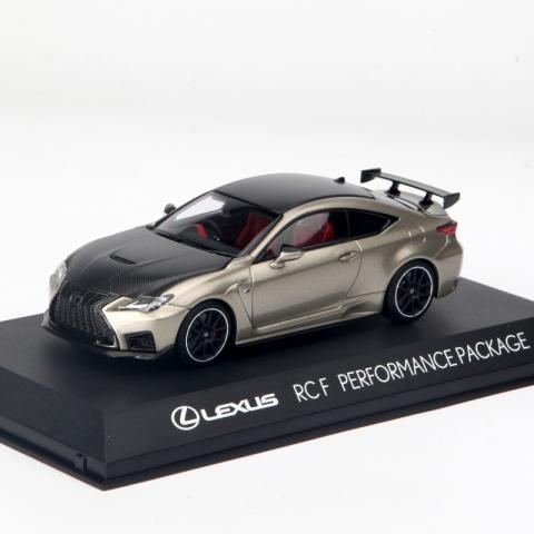 京商 1/43 LEXUS RC F 合金汽车模型 不可门 金黑色