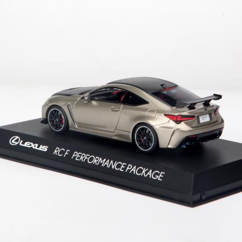 京商 1/43 LEXUS RC F 合金汽车模型 不可门 金黑色