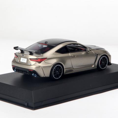 京商 1/43 LEXUS RC F 合金汽车模型 不可门 金黑色